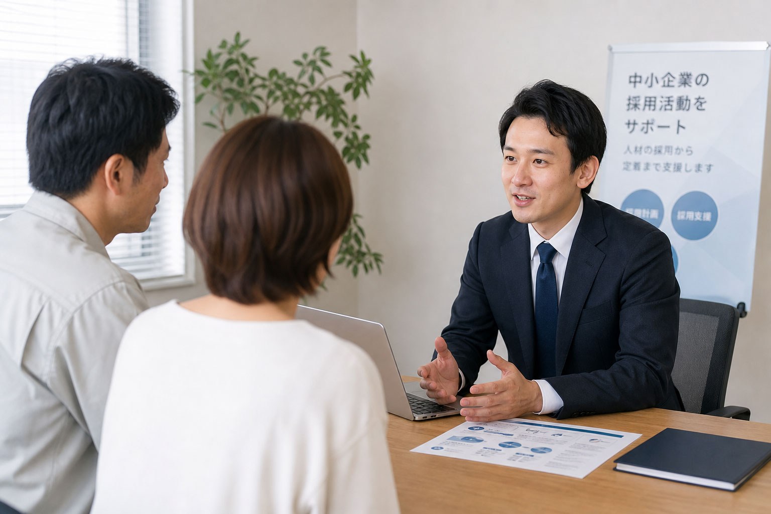 企業側も安心